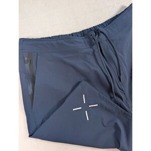 Ten Thousand Foundation Shorts Mens 2XL Navy Blue Unlined Drawstring Performance